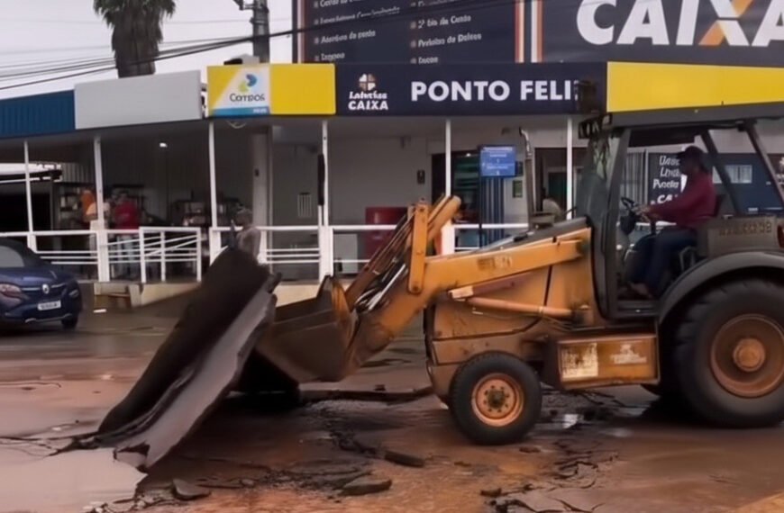 Administração do Itapoã mobiliza equipes para reparos após fortes chuvas