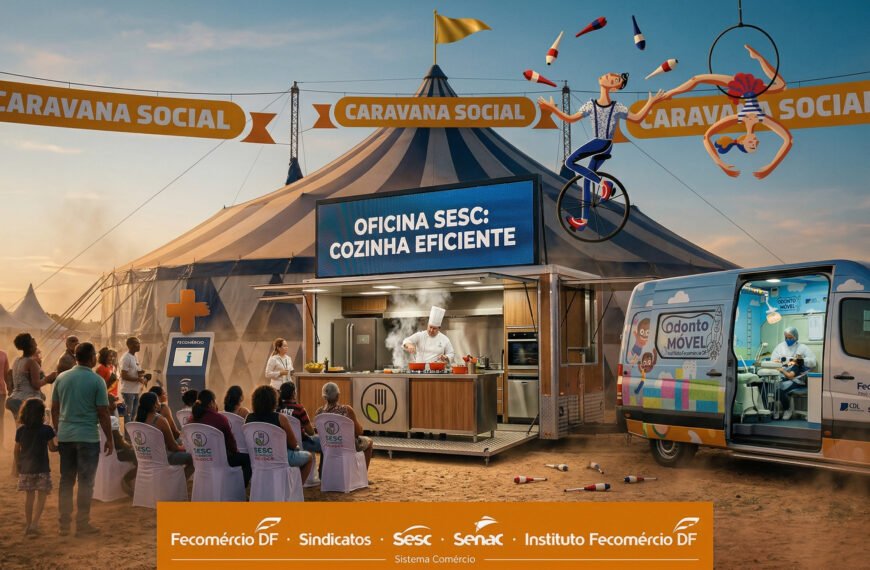 27 e 28 de março: Caravana Social da Fecomércio chega ao Recanto das Emas