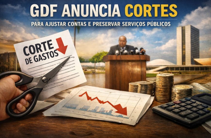 GDF anuncia cortes para ajustar contas e preservar serviços públicos