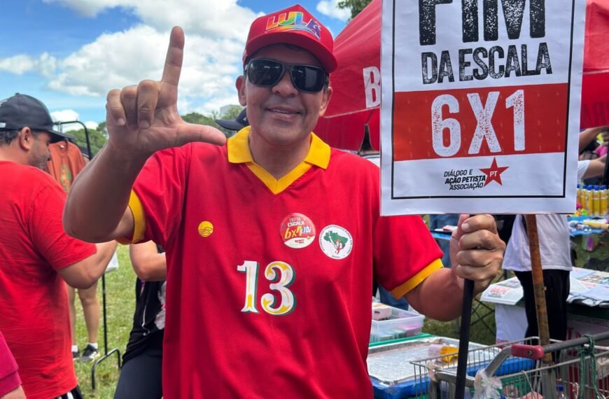 Ricardo Vale defende o fim da escala 6×1 e reforça luta pelos trabalhadores