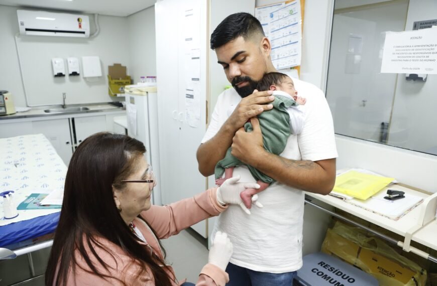 DF se destaca em Teste do Pezinho e reforça diagnóstico precoce de doenças raras