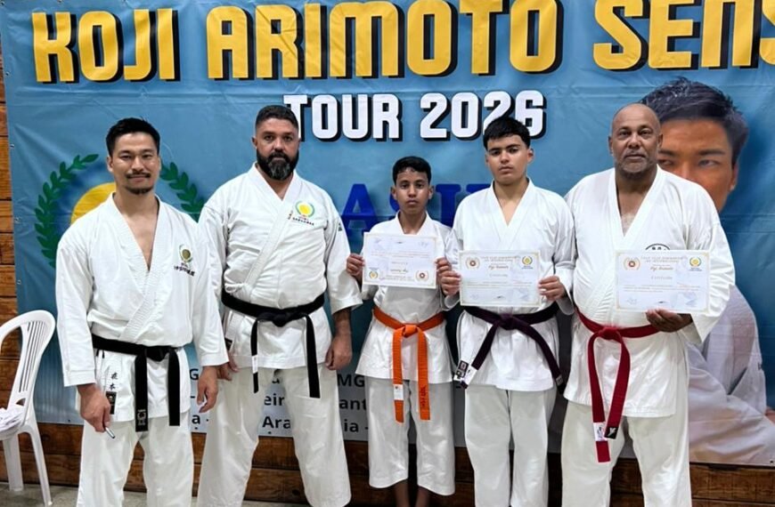 Karatecas de Samambaia, Participam de Seminário Técnico com Campeão Mundial Japonês