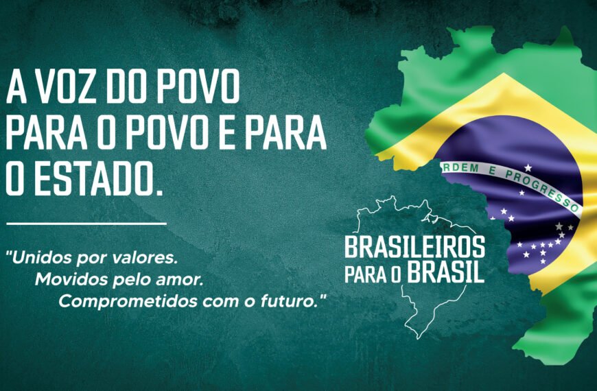 Brasileiros para o Brasil: canal defende união popular e participação cidadã