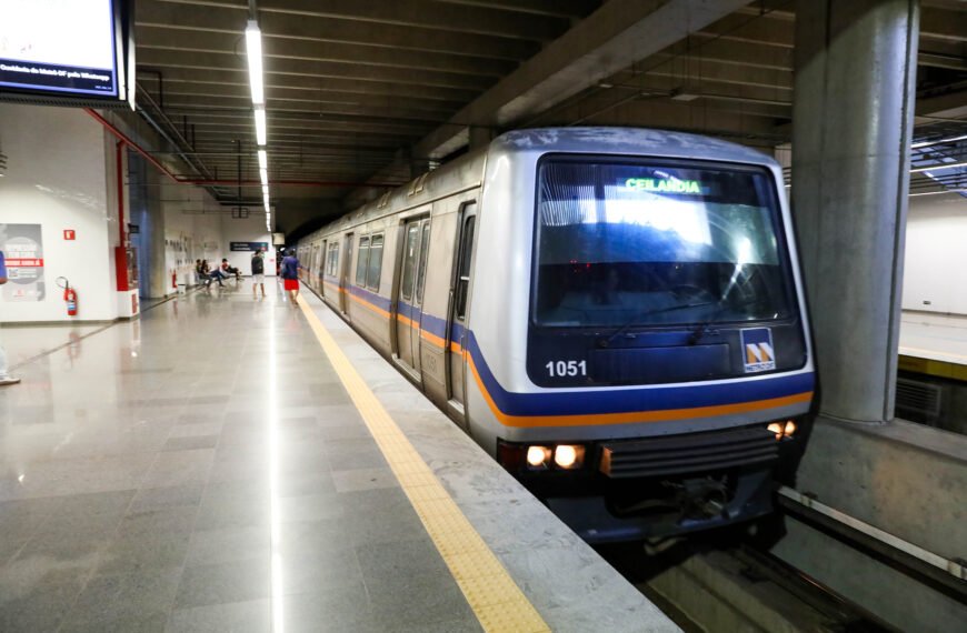 Expansão do Metrô-DF deve elevar número de passageiros para 180 mil por dia