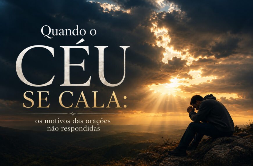 Quando o céu se cala: os motivos das orações não respondidas