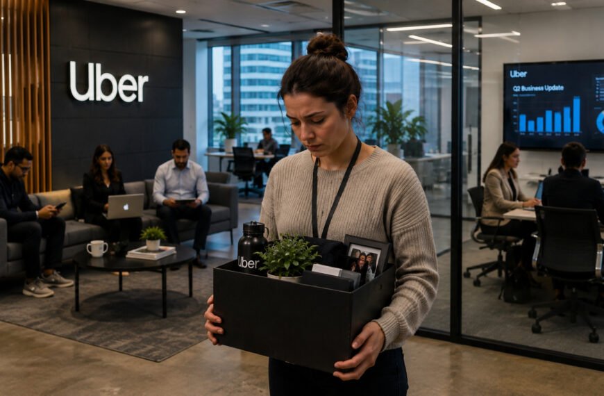 Uber reduz equipe de RH e recrutamento em reestruturação global