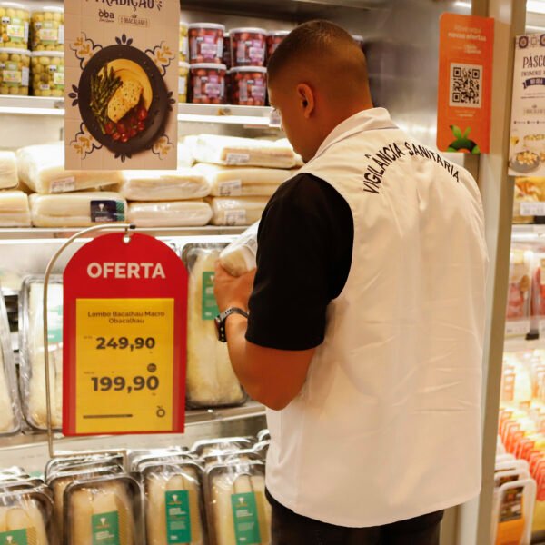 DF ultrapassa 10 toneladas de alimentos impróprios apreendidos em 2026
