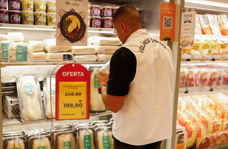 DF ultrapassa 10 toneladas de alimentos impróprios apreendidos em 2026