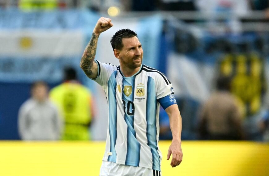 Argentina reage após sair perdendo por 2 a 0, vence o Egito e garante vaga nas quartas de final