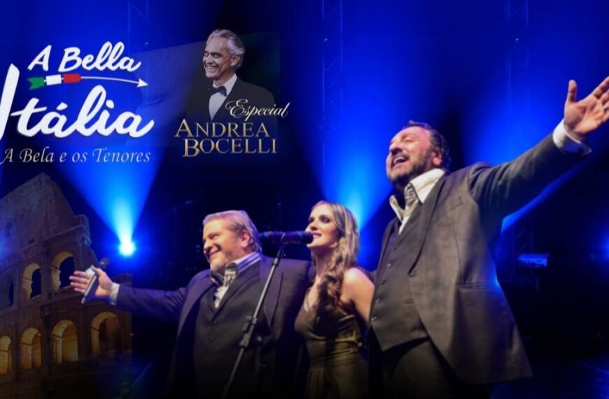 Espetáculo em homenagem a Andrea Bocelli chega a Brasília com clássicos da música italiana