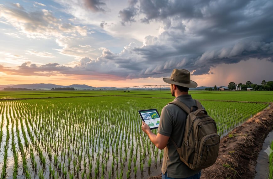 Incerteza climática: El Niño ameaça safra brasileira de arroz e acende alerta para 2026/27