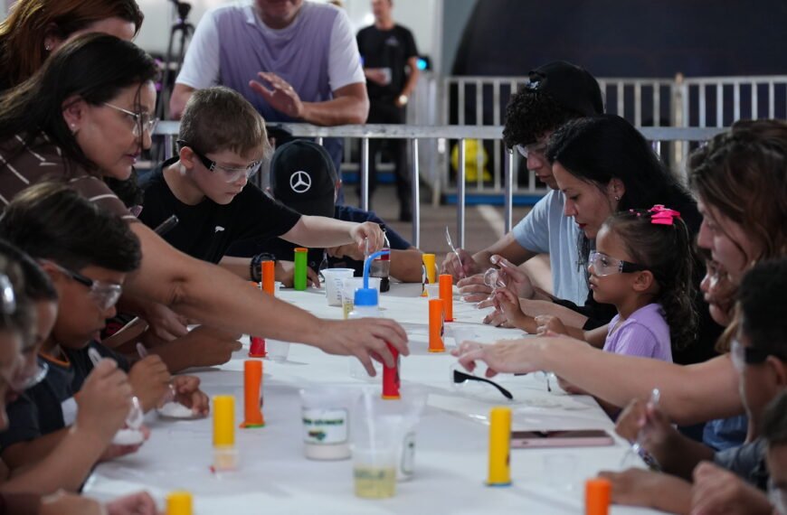 Vicente Pires recebe festival gratuito de tecnologia com show de ciência interativo
